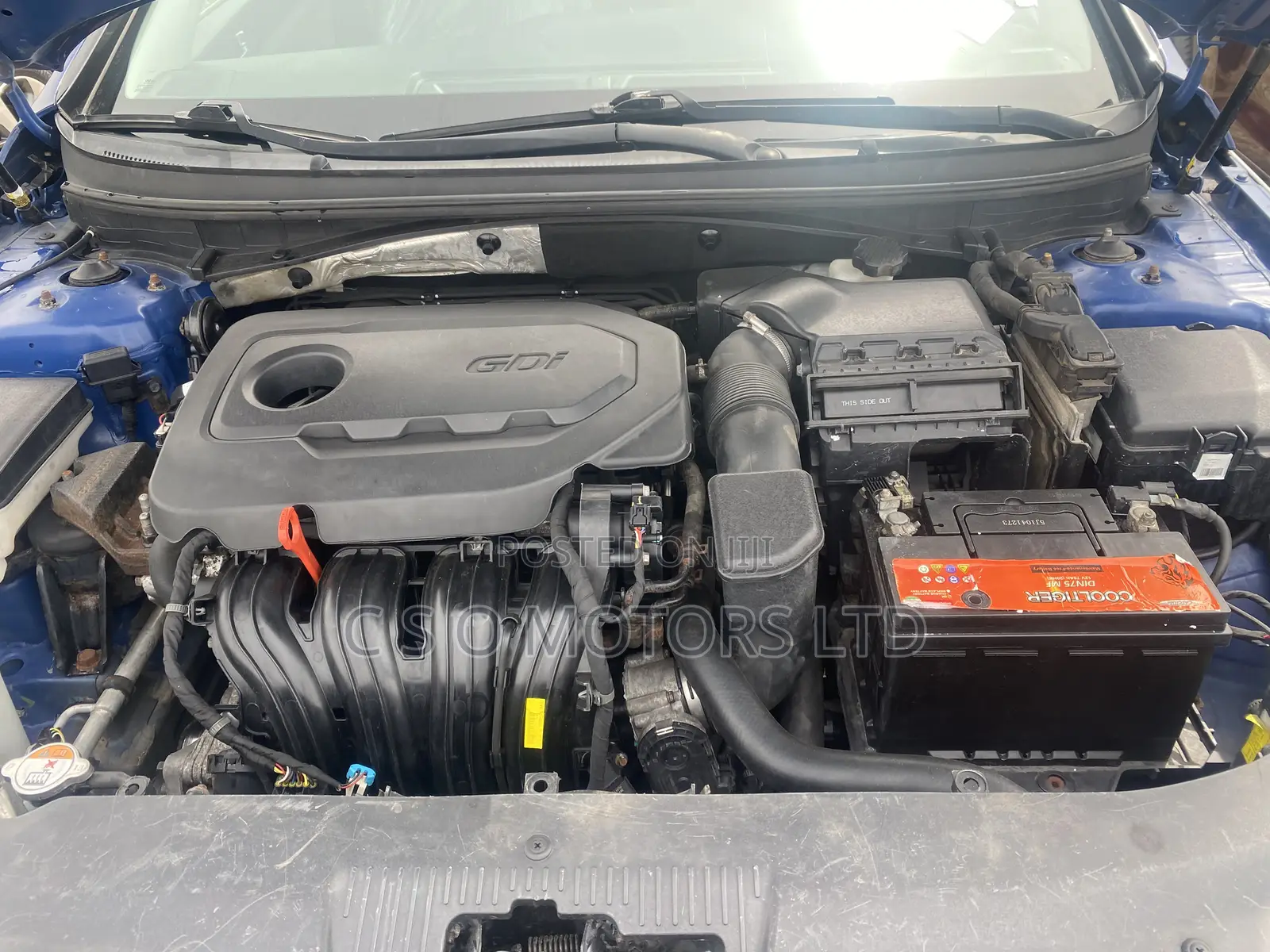 Hyundai Sonata Limited 4dr Sedan (2.4L 4cyl 6A) 2015 Blue