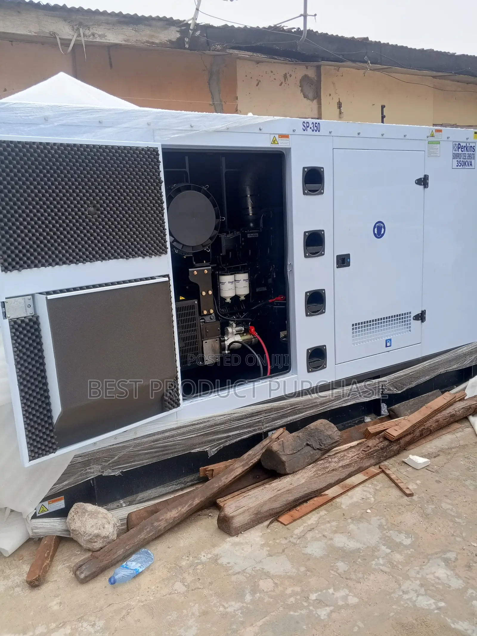 350kva Perkins Gen With Original Soundproof Canopy