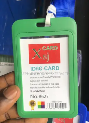 Plastic Id Card Holder