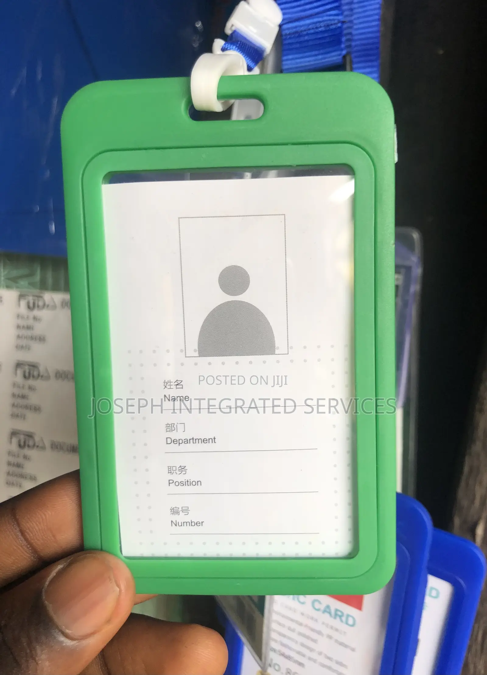 Plastic Id Card Holder
