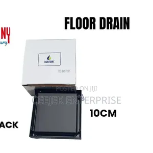 10cm Black Tiles Inside Floor Drain