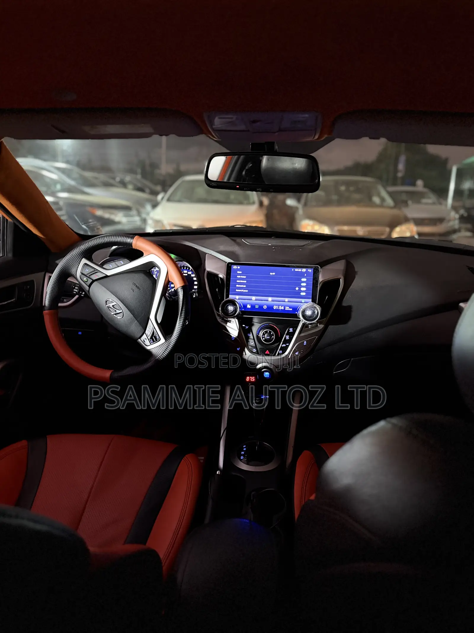 Hyundai Veloster Automatic 2012 Orange
