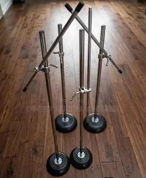Microphone Stand (Roundbase) Long