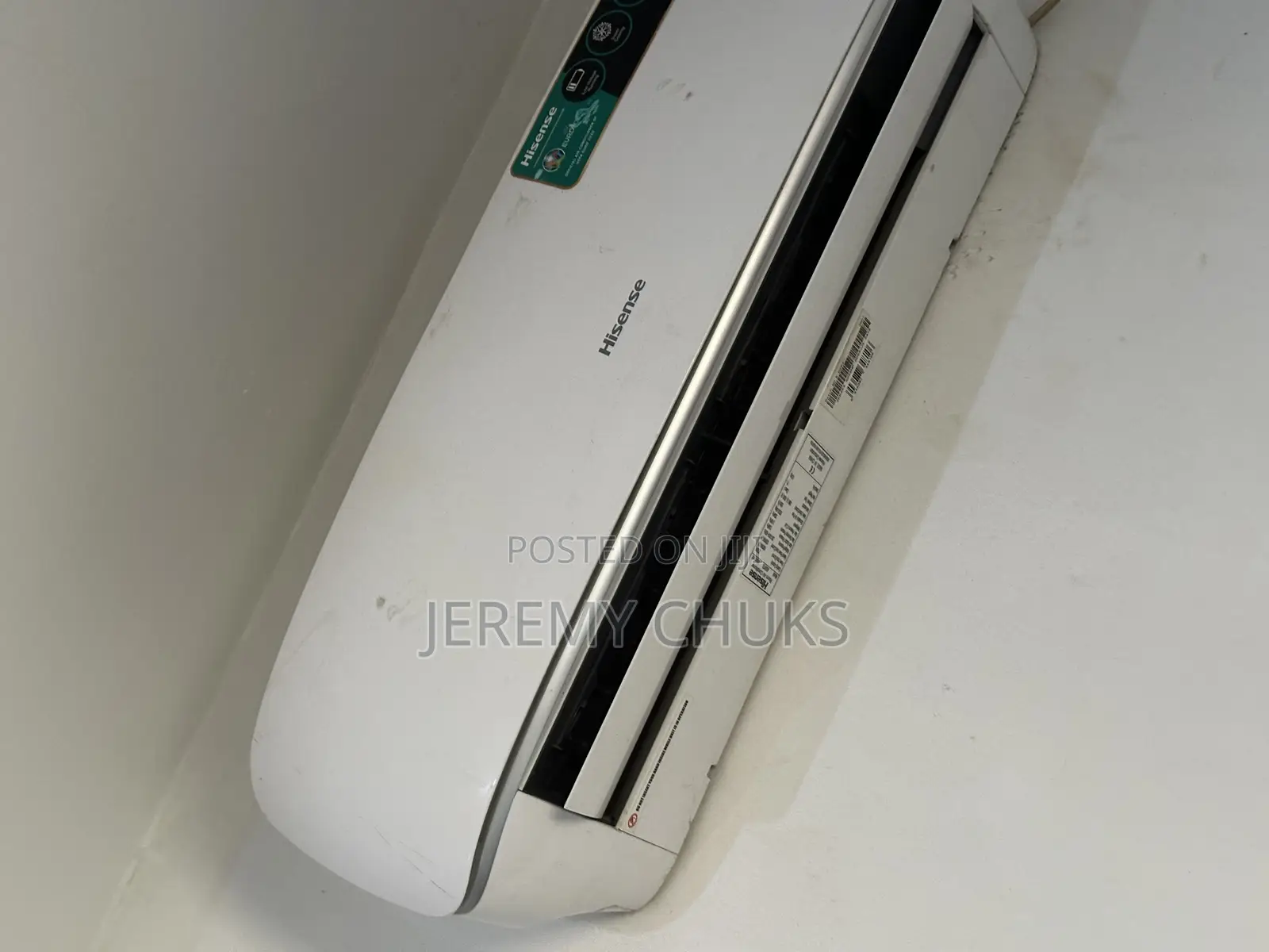 1hp Hisense Ac (Non Inverter) With Remote