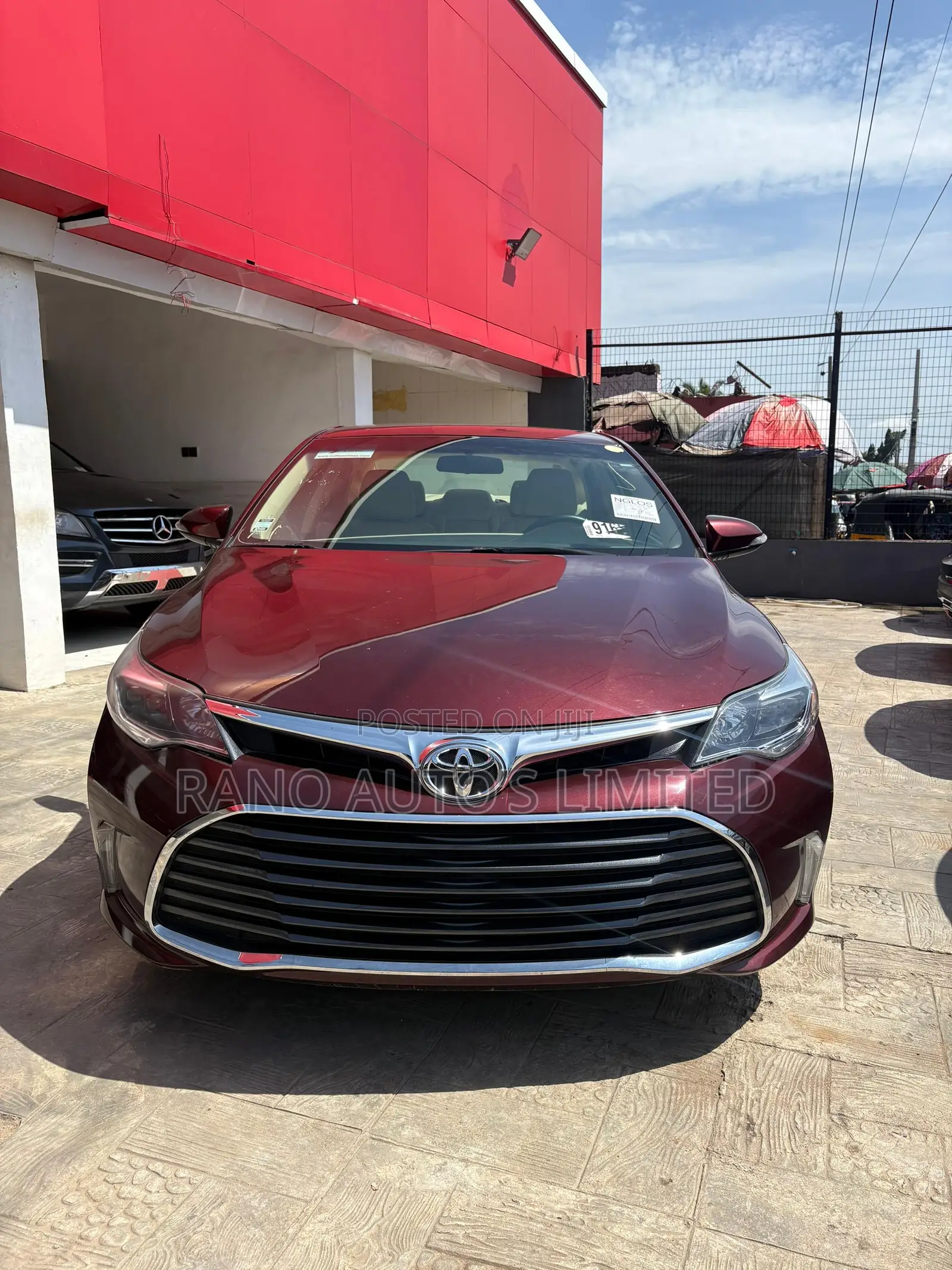 Toyota Avalon 2017 Red