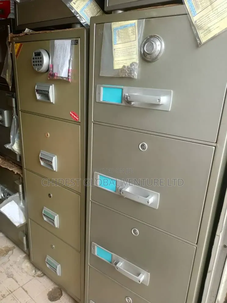 4 Drawer Fire Proof Safe