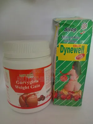 Curvygirls Weight Gain Protein Powder and Dynewell Plus Syrup