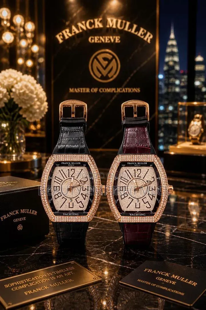 Frank Muller Leather Watch