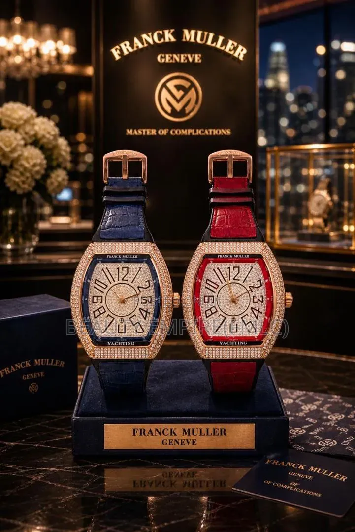 Frank Muller Leather Watch