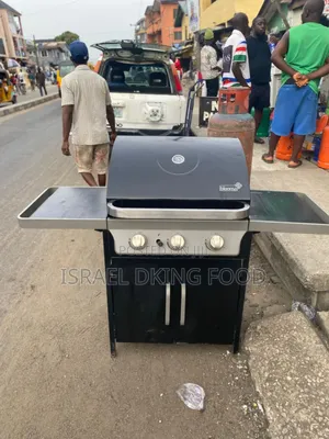 Quality Gas 3burner Barbecue Machine