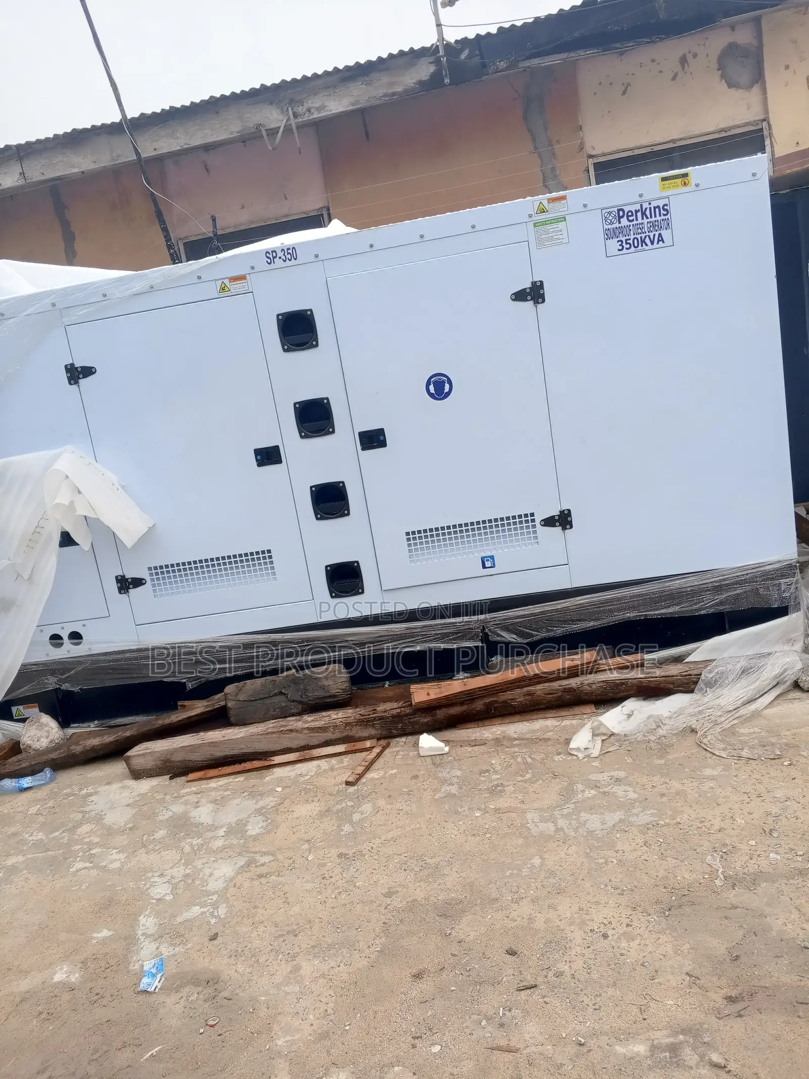 Instant Power: 350kva Perkins Soundproof – In Stock