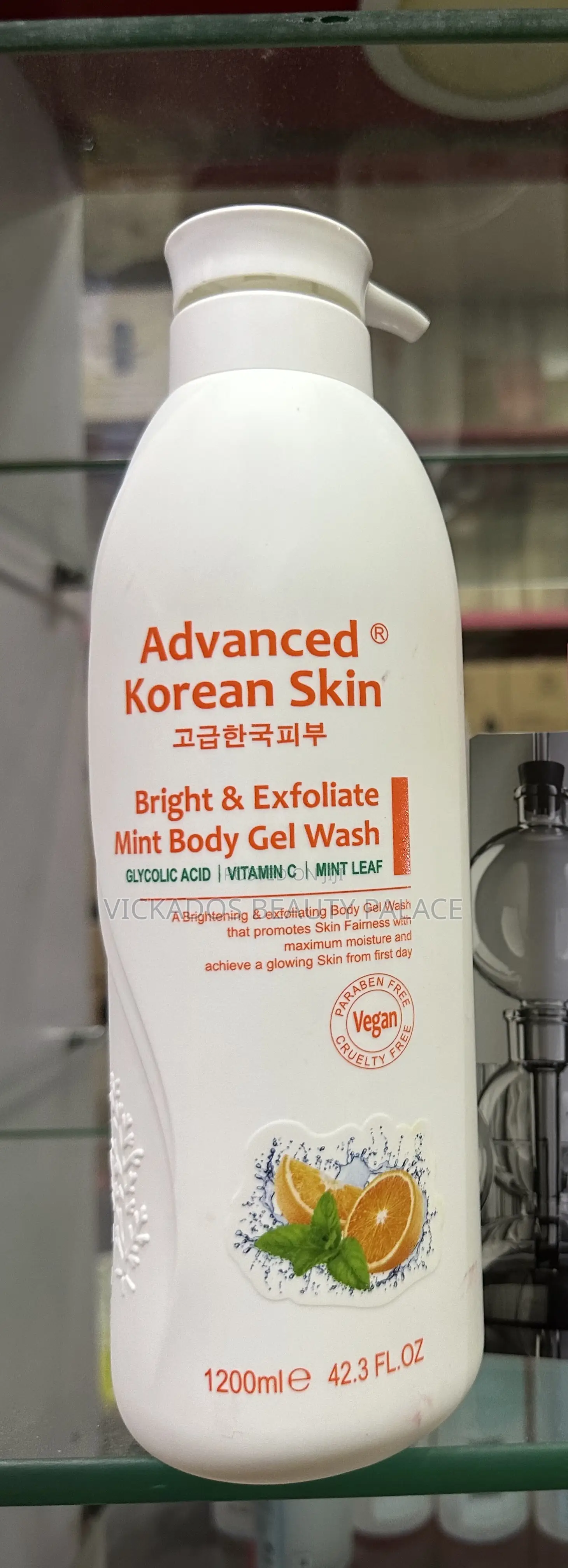 Advanced Korean Mint Gel Body Wash