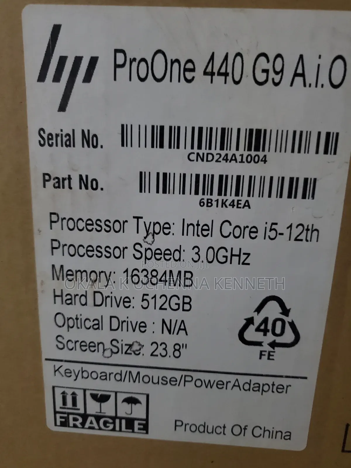 New Desktop Computer HP Z440 16GB Intel Core i5 HDD+SSD 512GB