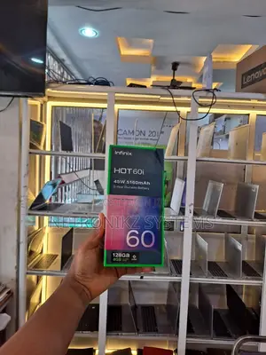 New Infinix Hot 60i 128 GB Black