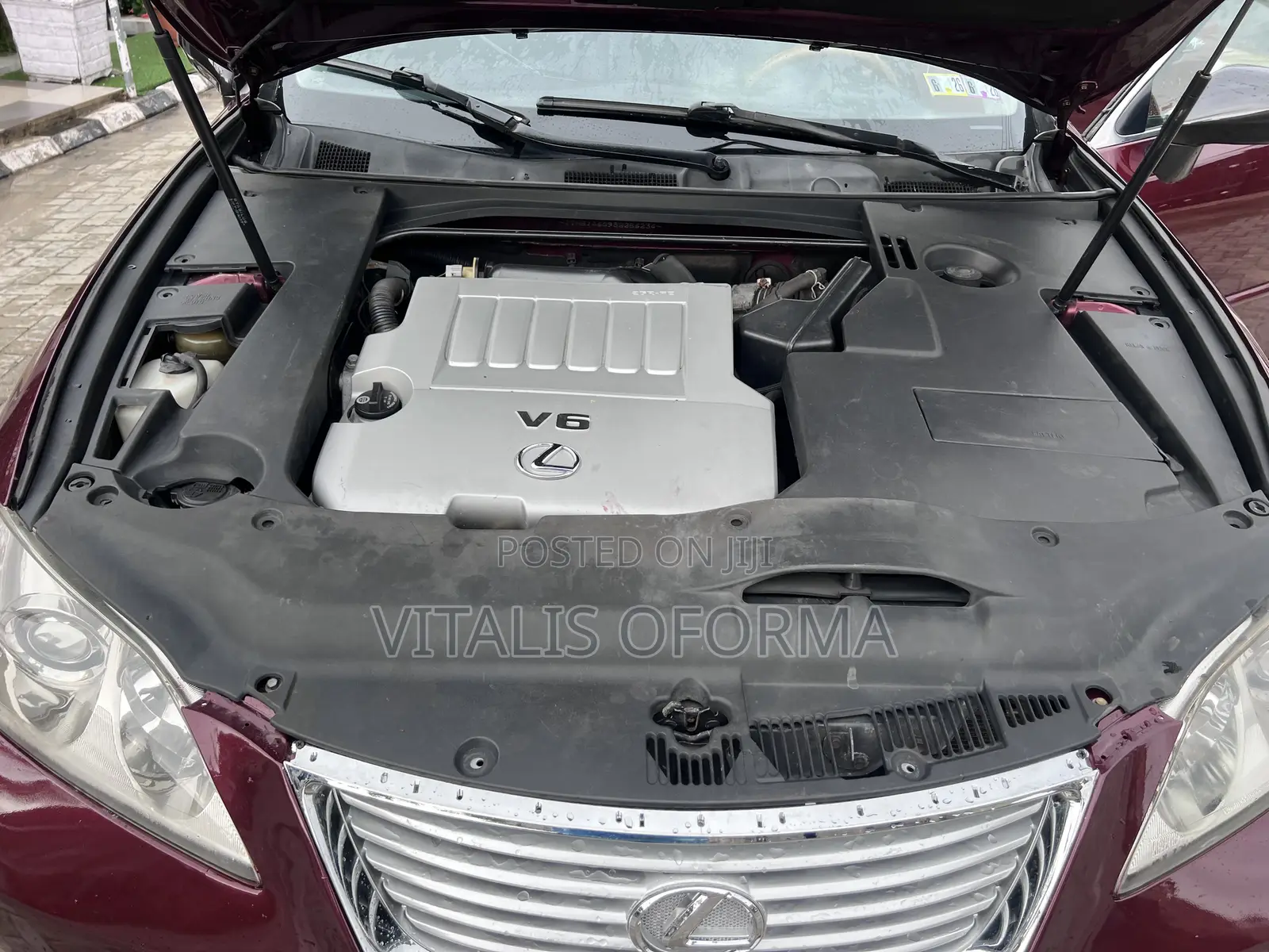 Lexus ES 350 2008 Red