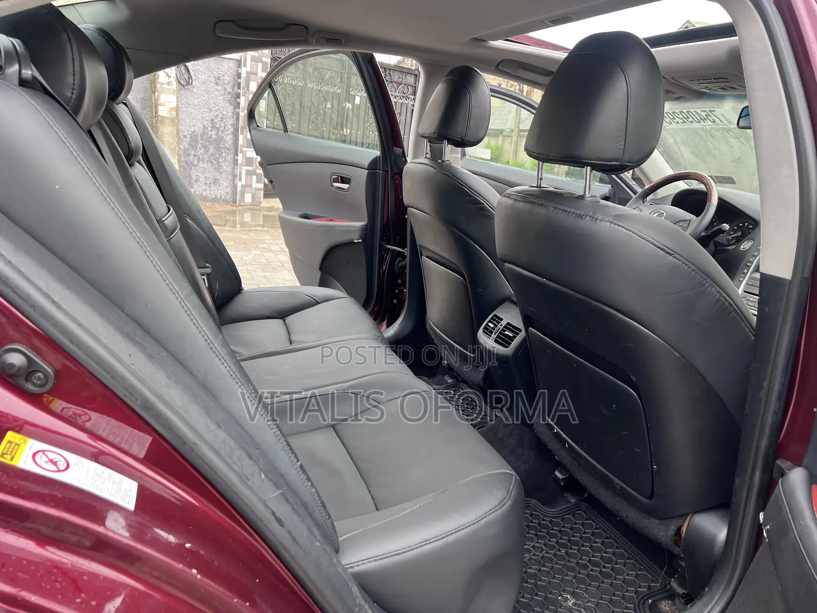 Lexus ES 350 2008 Red