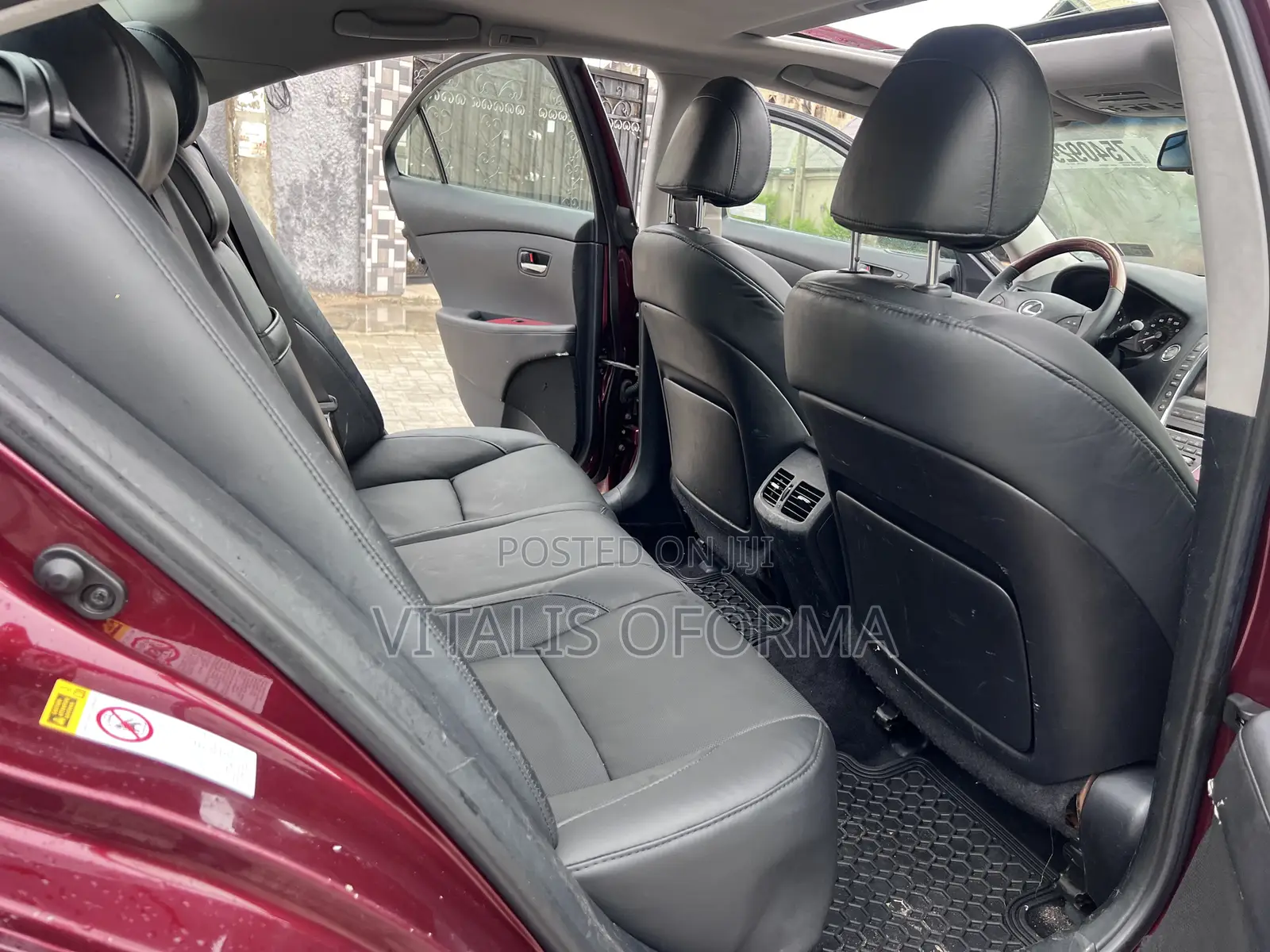 Lexus ES 350 2008 Red