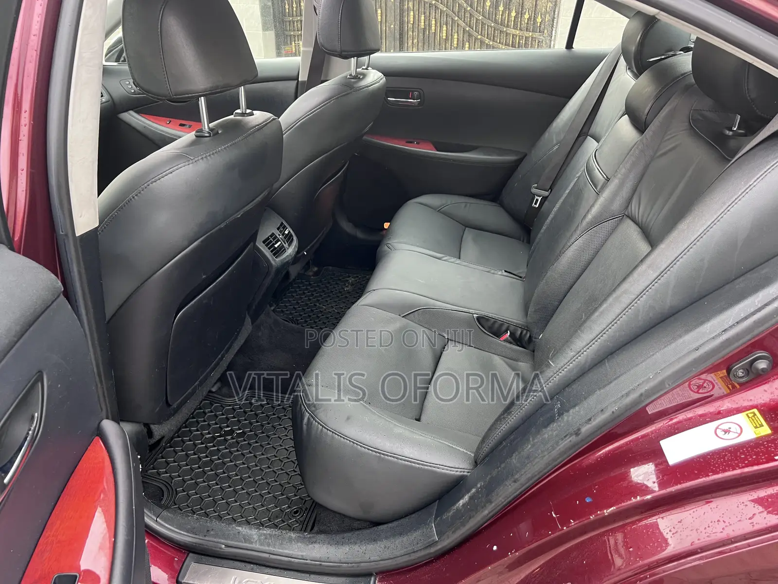 Lexus ES 350 2008 Red