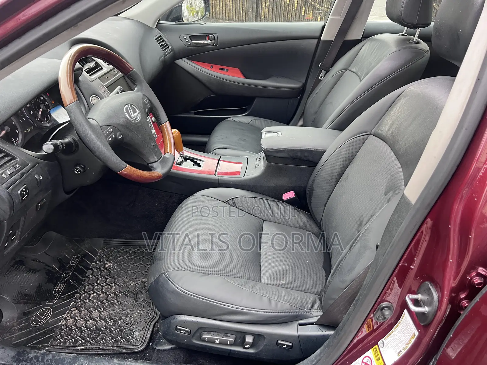 Lexus ES 350 2008 Red