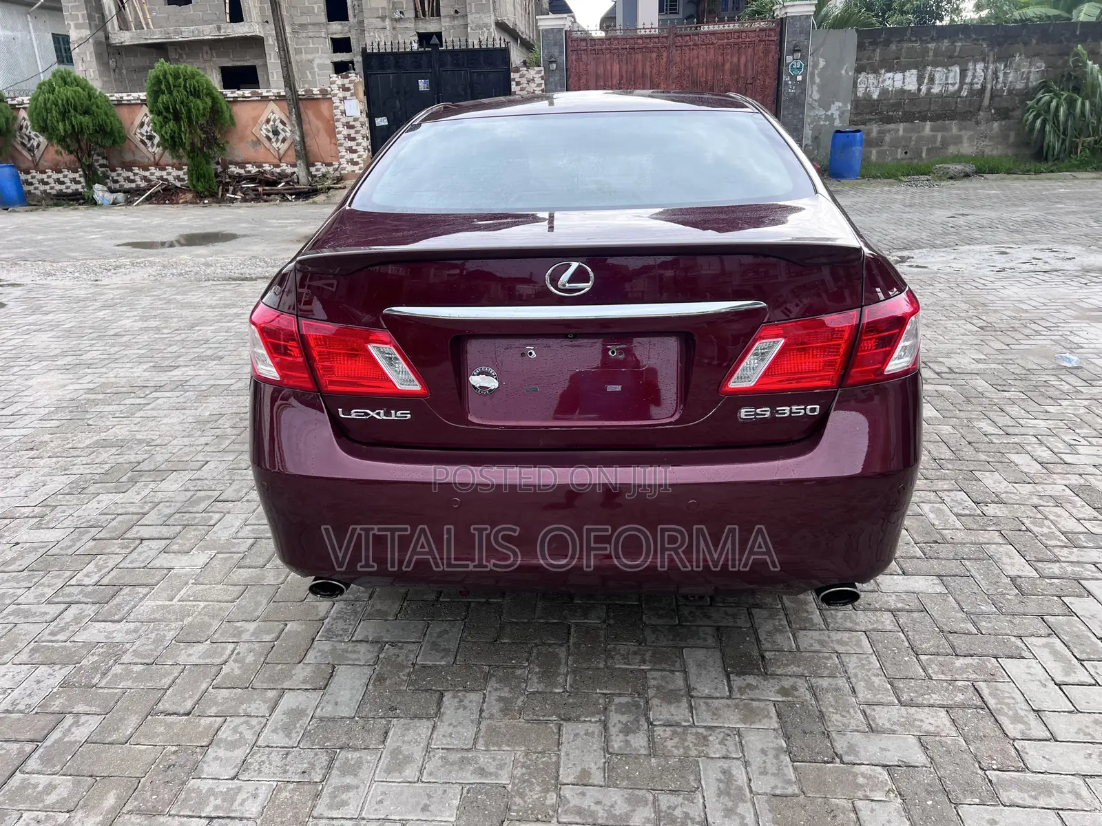Lexus ES 350 2008 Red