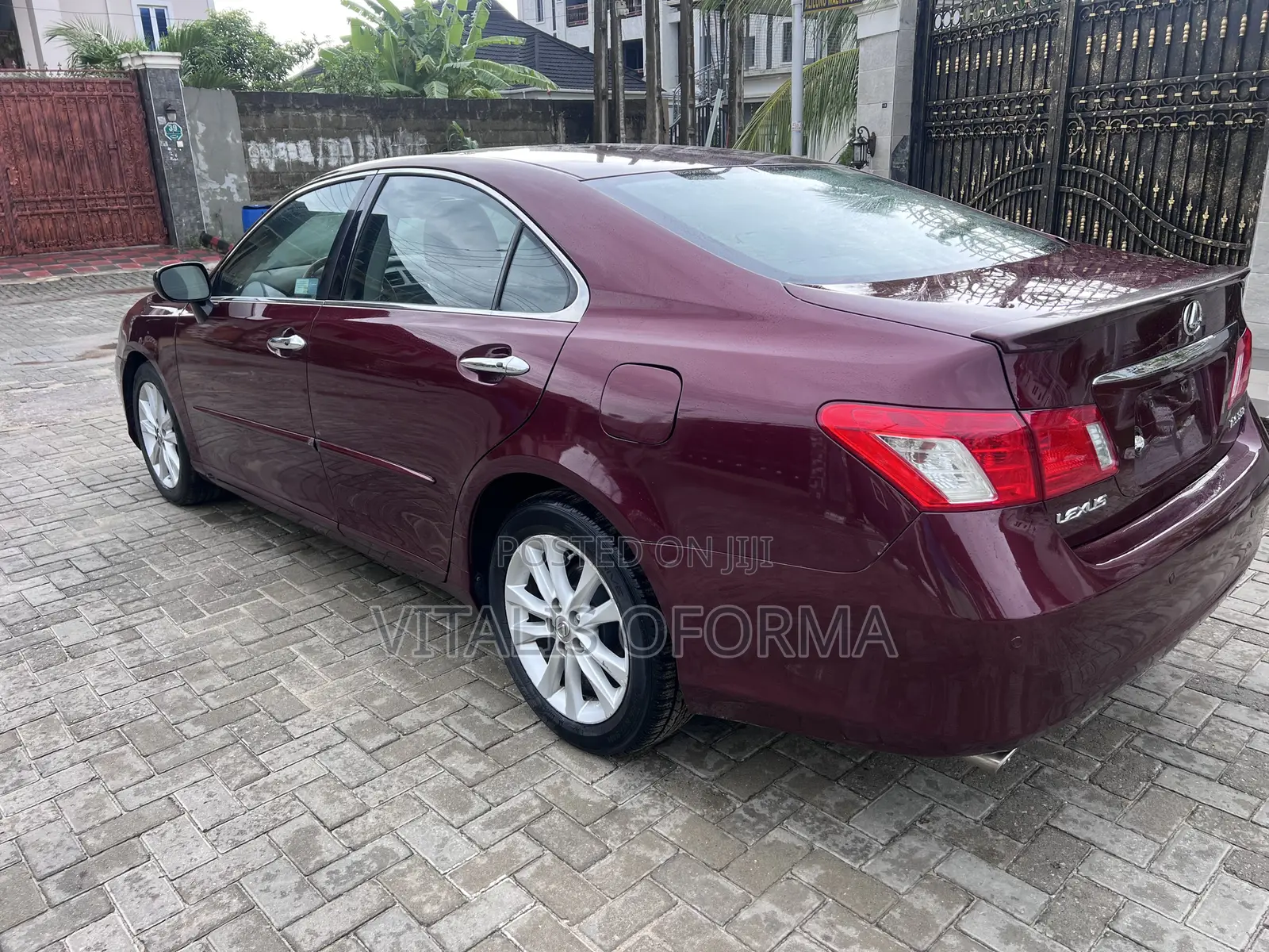 Lexus ES 350 2008 Red