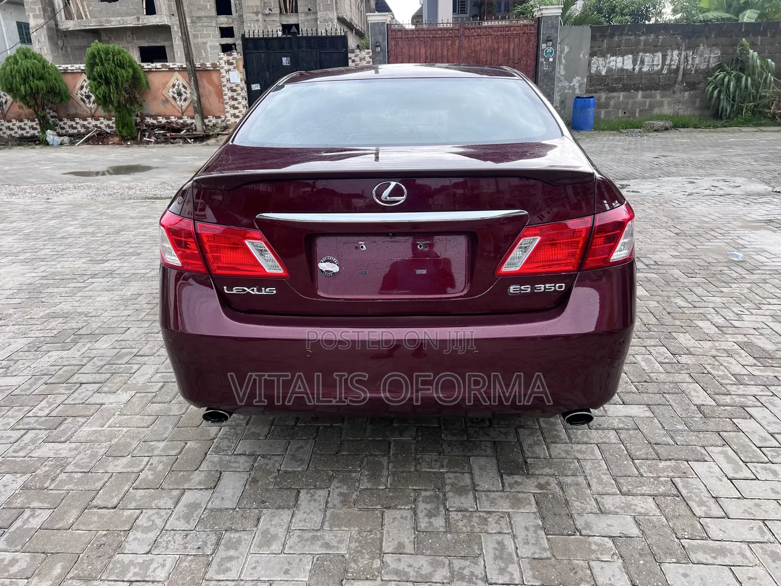 Lexus ES 350 2008 Red