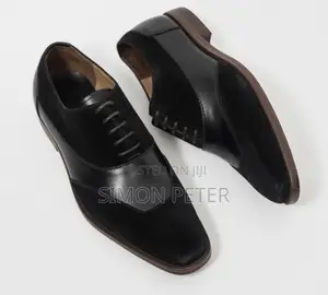 Black Oxford Shoes for Men