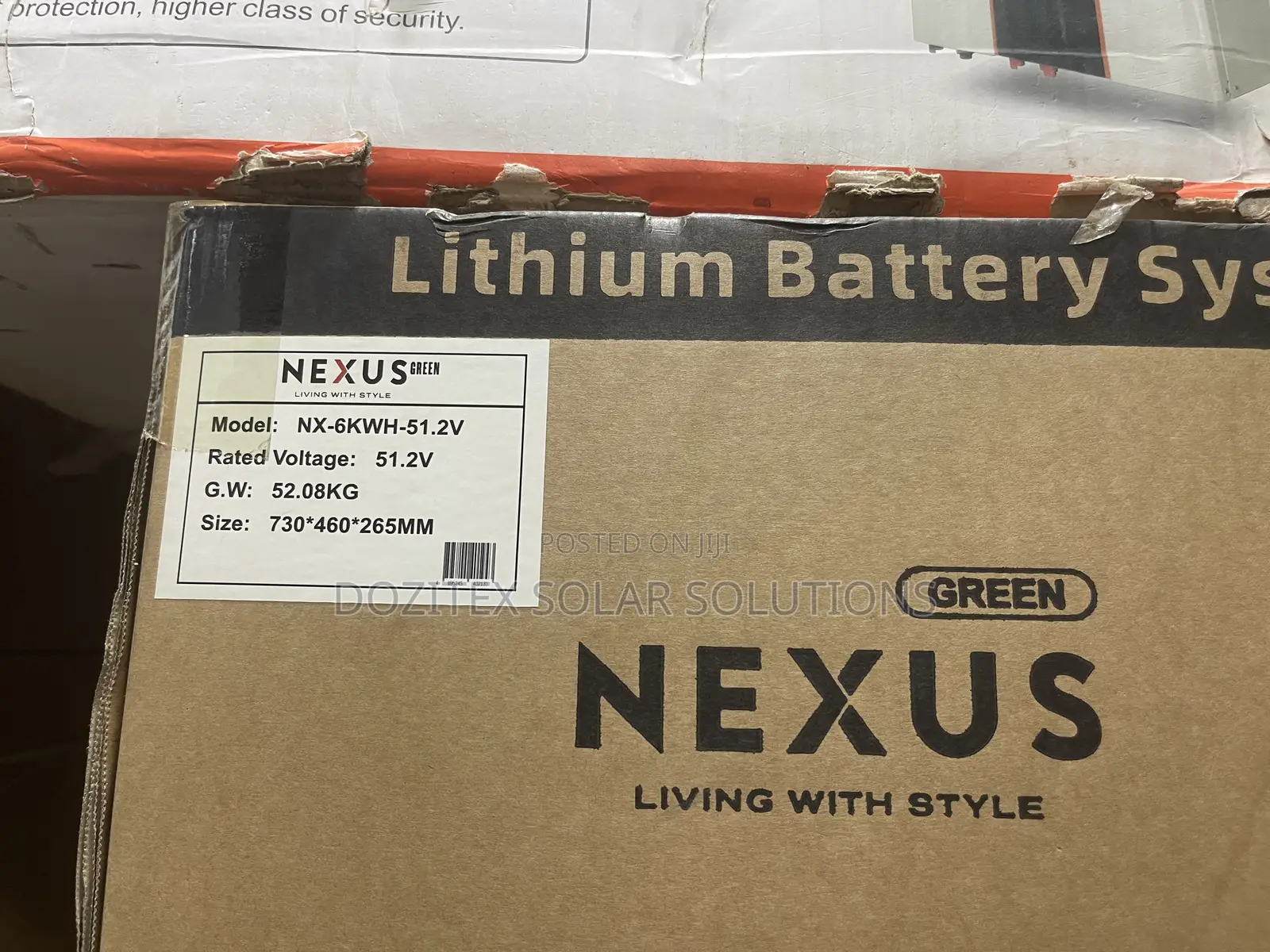 6kw/48v Nexus Lithium Battery