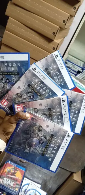 Crimson Desert Day One Edition Ps5 Game Disc