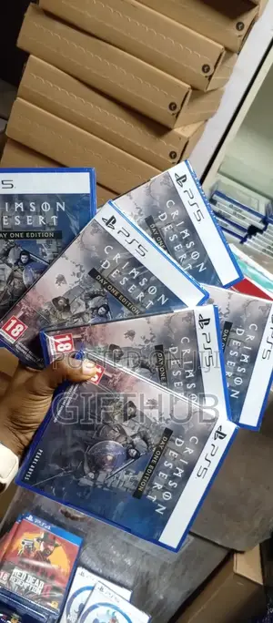 Crimson Desert Day One Edition Ps5 Game Disc