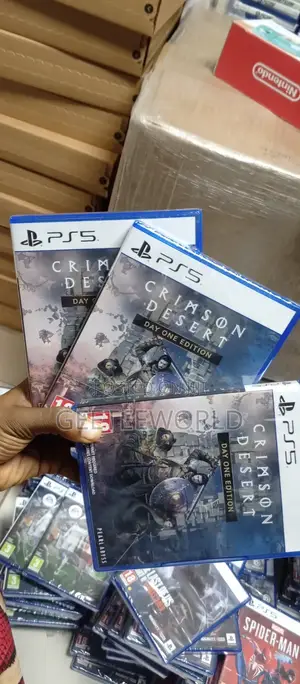 Crimson Desert Day One Edition Ps5 Game Disc