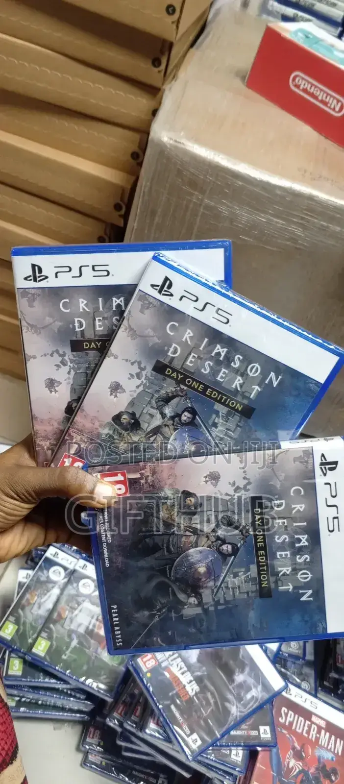 Crimson Desert Day One Edition Ps5 Game Disc