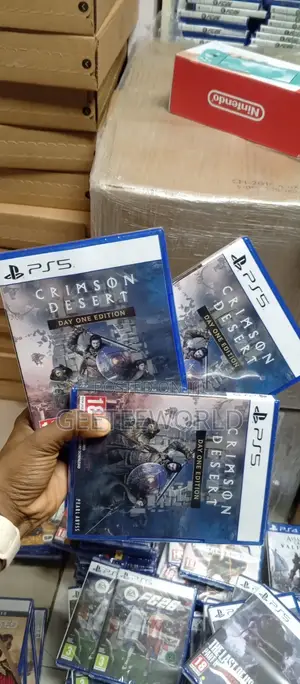 Crimson Desert Day One Edition Ps5 Game Disc