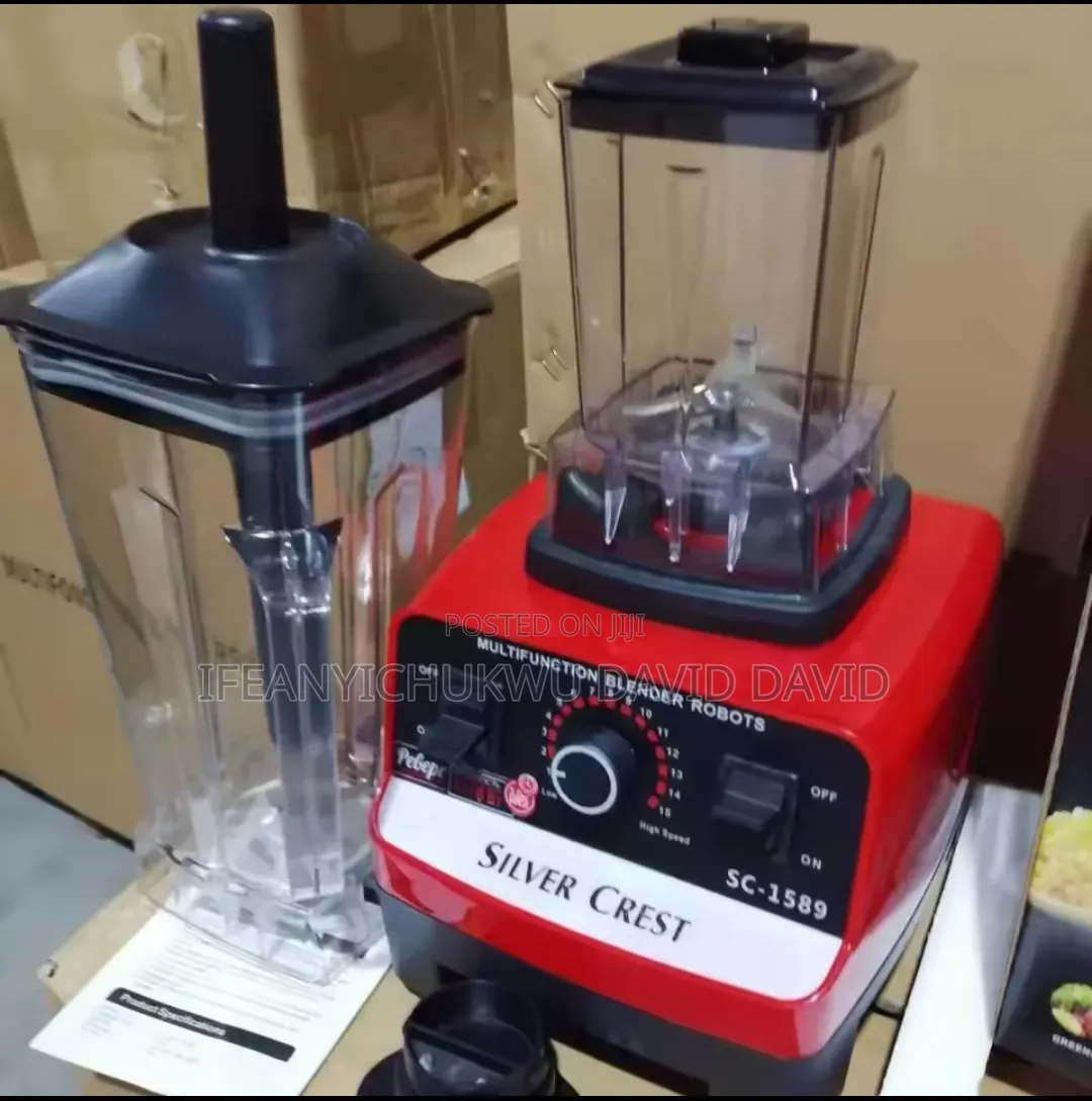 Double Cup Silver Crest Blender 4500watt