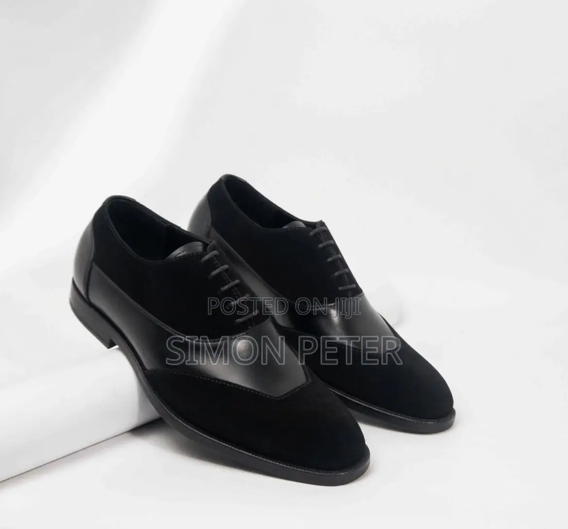 Black Oxford Shoes for Men