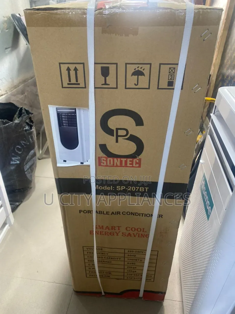 Sontec Portable Uk Smart Mobile Ac With Accessories