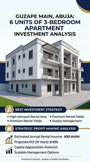 3bdrm Apartment in Guzape Area for sale