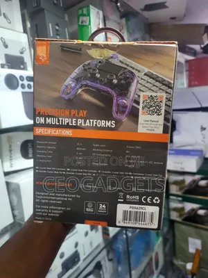 Porodo Gaming Crystal Shell Ps4 Controller,