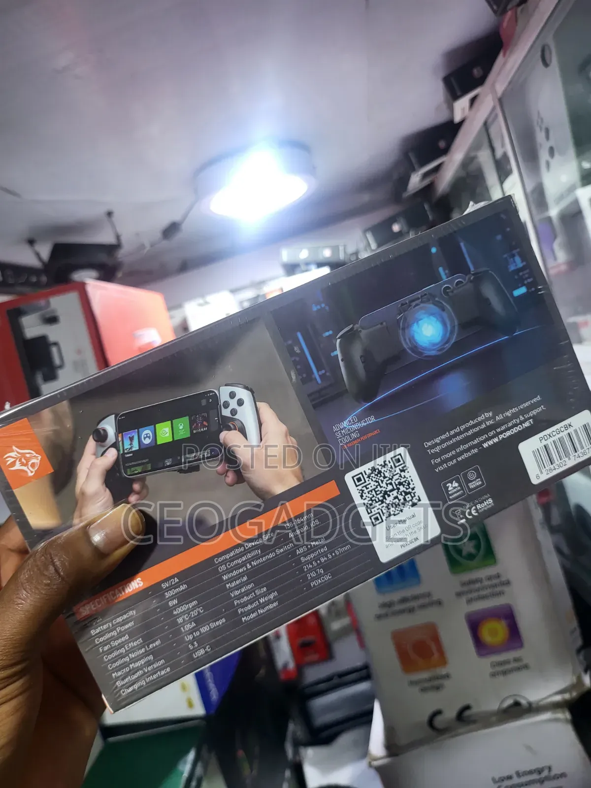 Porodo Gaming Chillcore Cooling Game Controller