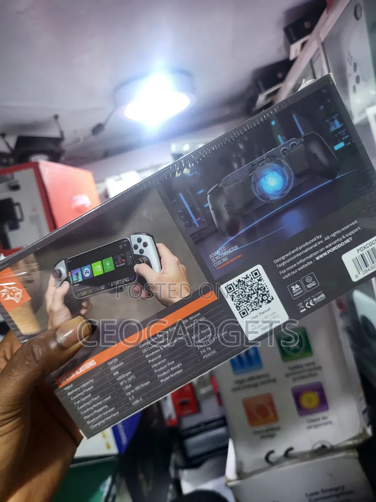 Porodo Gaming Chillcore Cooling Game Controller