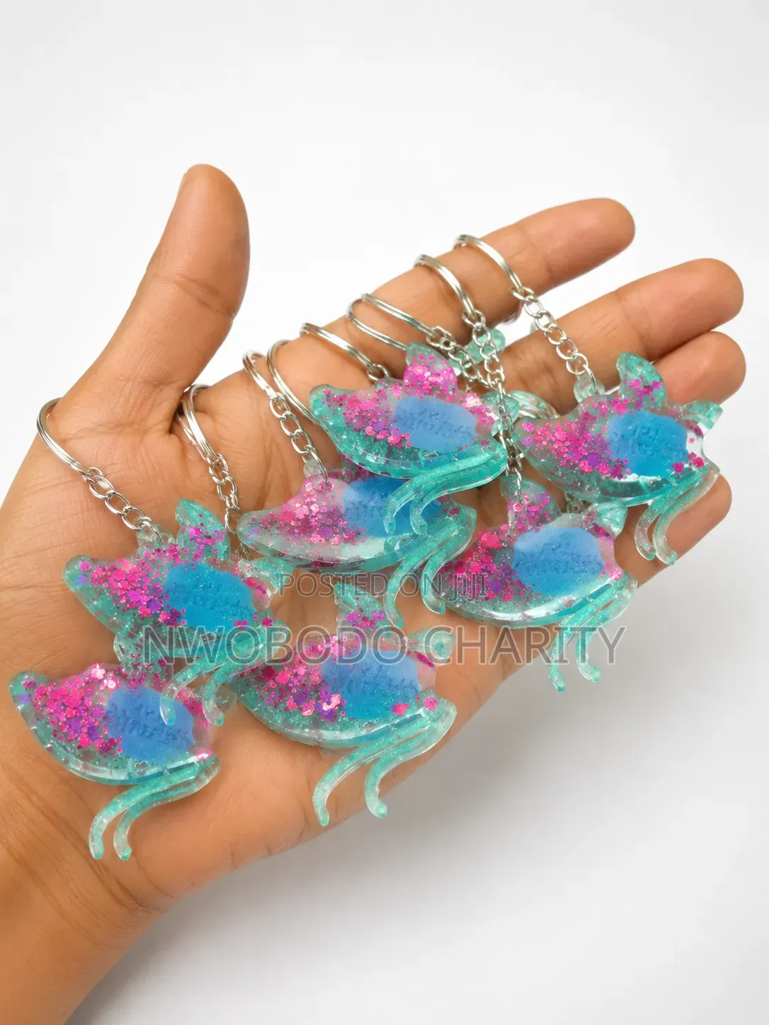 Resin Art Keychain