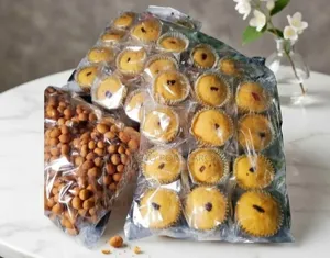 Cakes, Small Chops, Snacks, Parfait, Surprise Package.