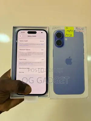 Apple iPhone 16 256 GB Blue