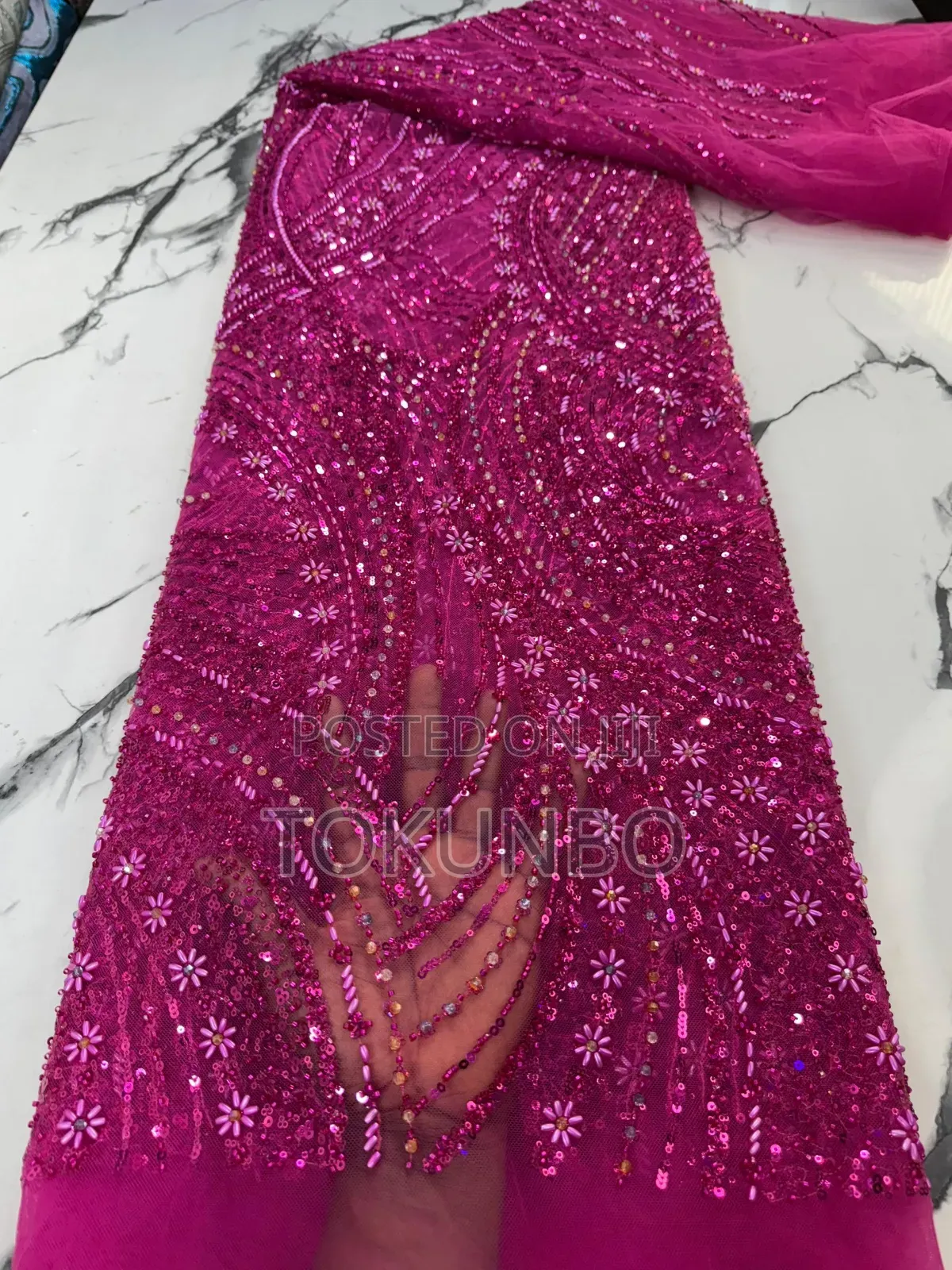 Luxury Beaded Lace