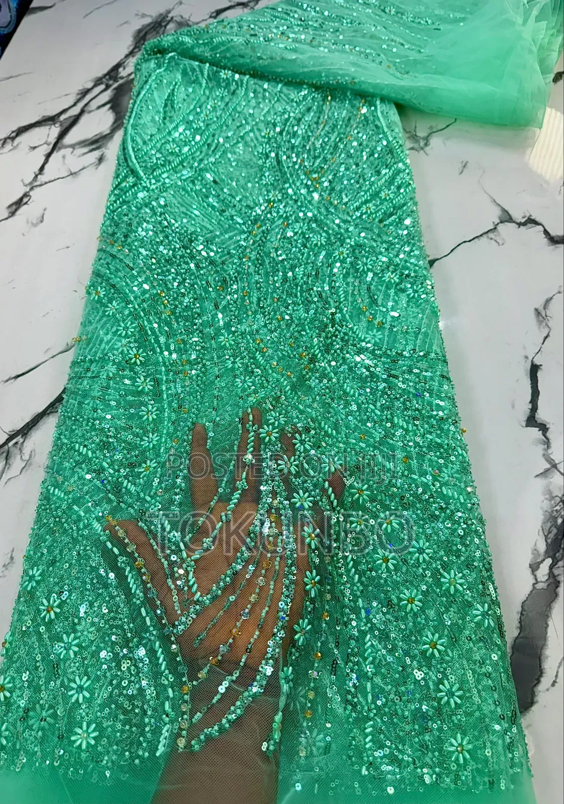 Luxury Beaded Lace