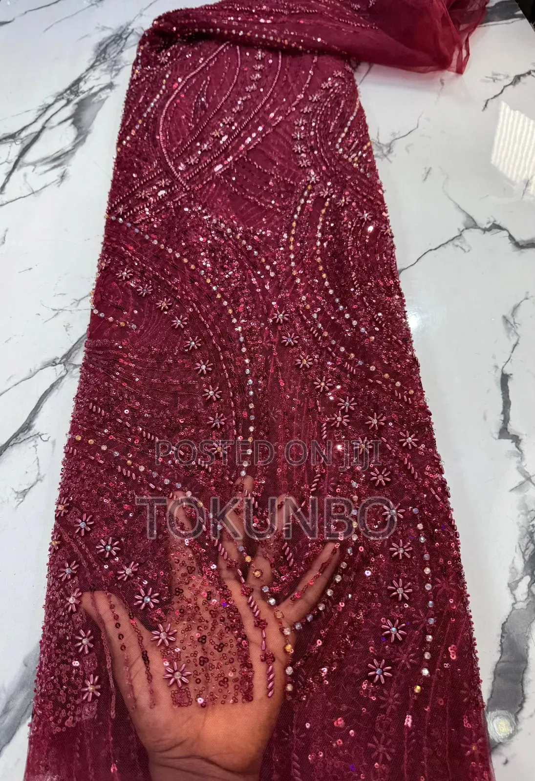 Luxury Beaded Lace