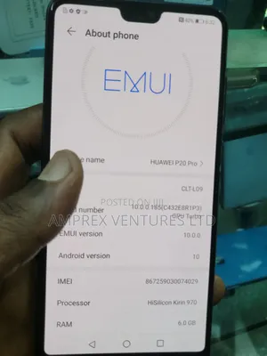 Huawei P20 Pro 128 GB Black