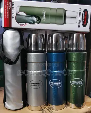 Eurosonic 500ml Water Flask Comes With Bag for Easy Carriage