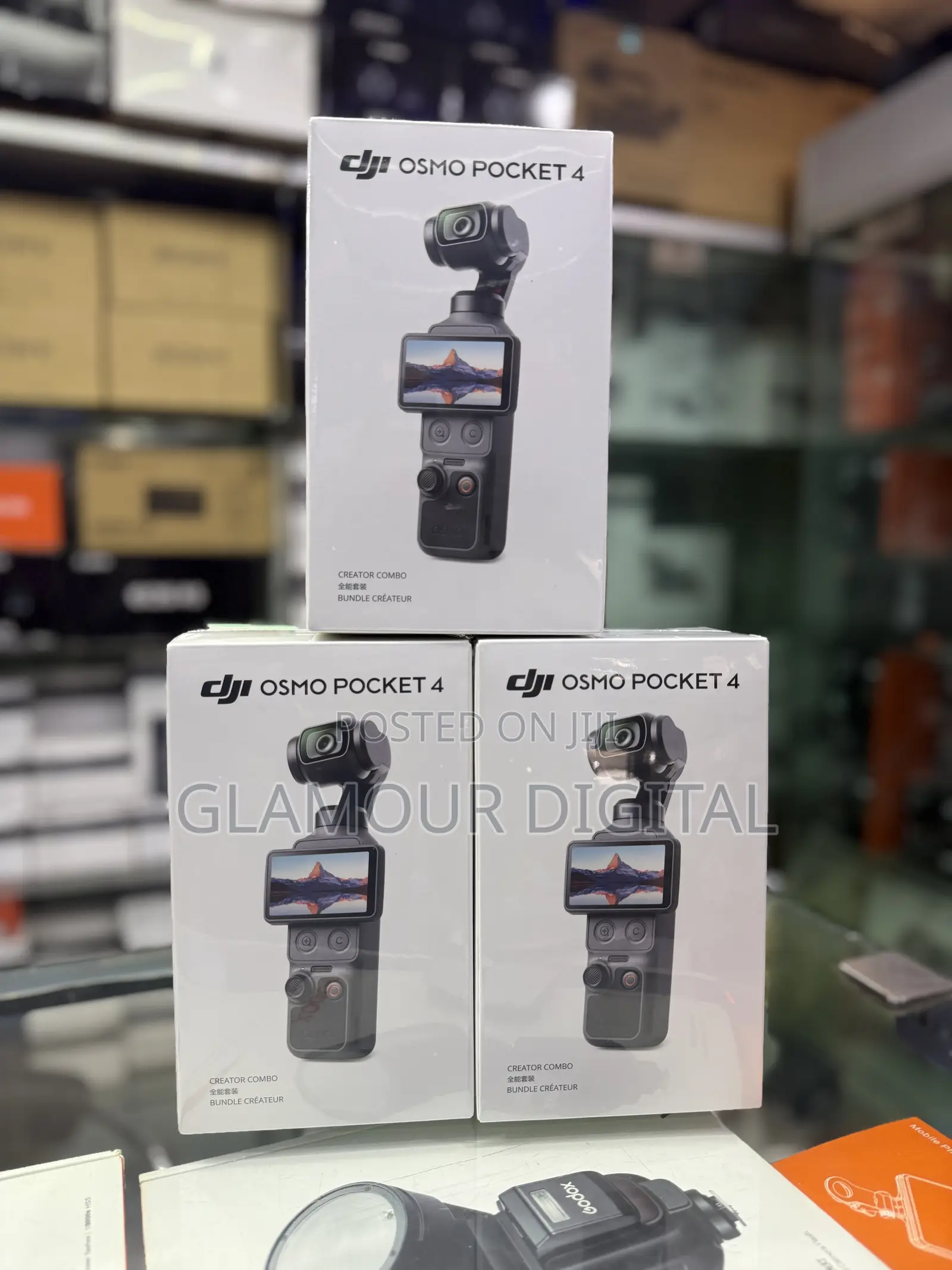 Dji Osmo Pocket 4 Creator Combo