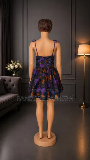Flowers Doll Baby Dress [Purple]